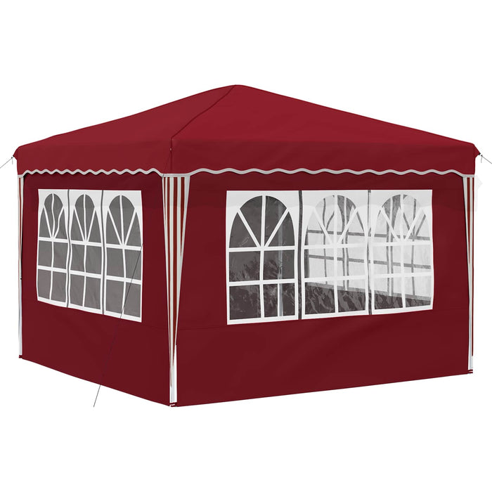 Cort de Petrecere Pop-up Burgundy 288 x 288 x 245 cm - WALTI WALTI