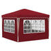 Cort de Petrecere Pop-up Burgundy 288 x 288 x 245 cm - WALTI WALTI