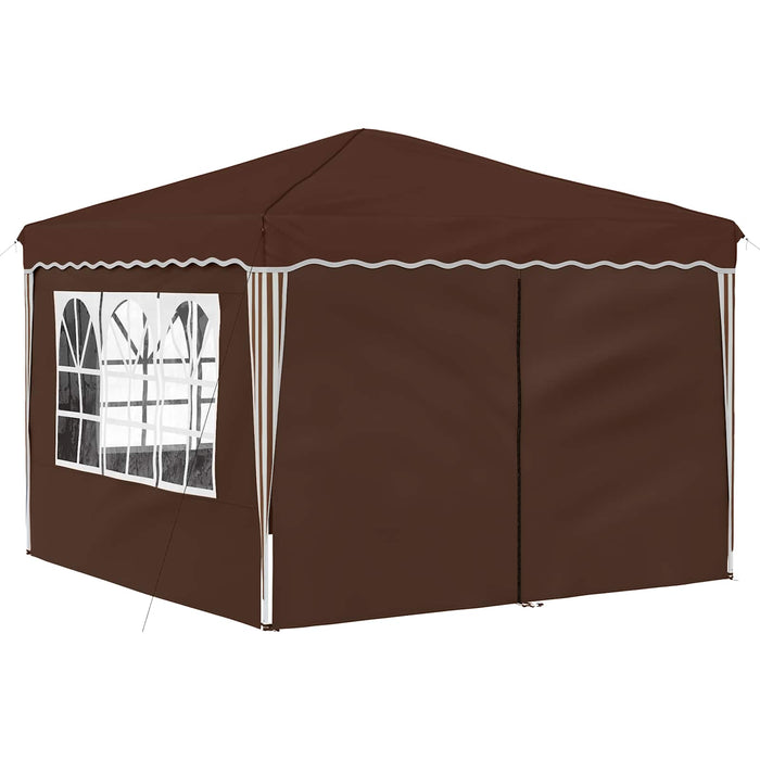 Cort de Petrecere Pop-up Maro 288 x 288 x 245 cm - WALTI WALTI