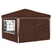 Cort de Petrecere Pop-up Maro 288 x 288 x 245 cm - WALTI WALTI