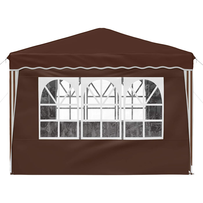 Cort de Petrecere Pop-up Maro 288 x 288 x 245 cm - WALTI WALTI