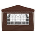 Cort de Petrecere Pop-up Maro 288 x 288 x 245 cm - WALTI WALTI