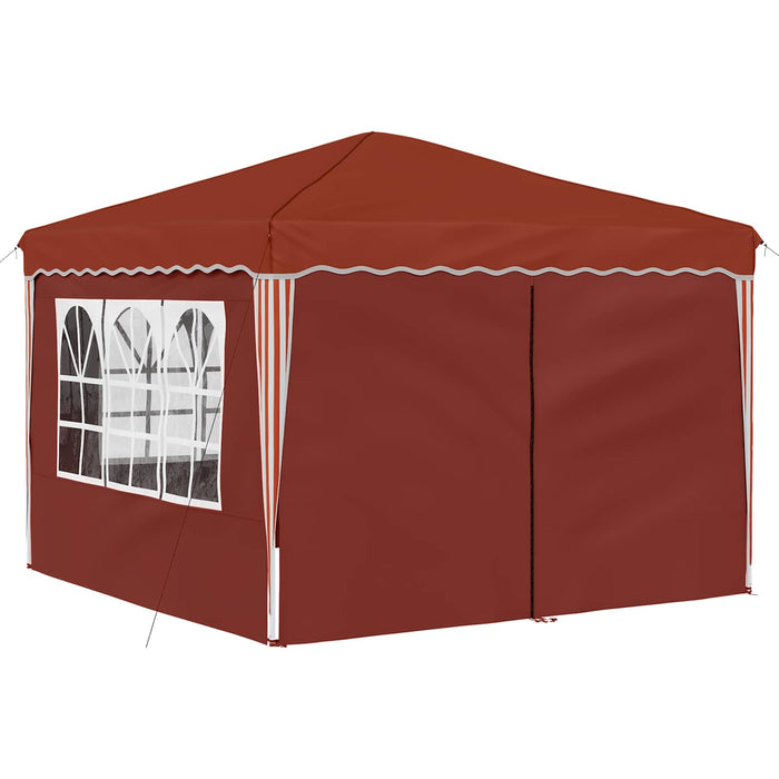 Cort de Petrecere Pop-up Terracota 288 x 288 x 245 cm - WALTI WALTI