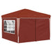 Cort de Petrecere Pop-up Terracota 288 x 288 x 245 cm - WALTI WALTI