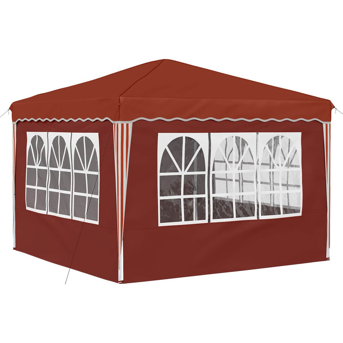 Cort de Petrecere Pop-up Terracota 288 x 288 x 245 cm - WALTI WALTI