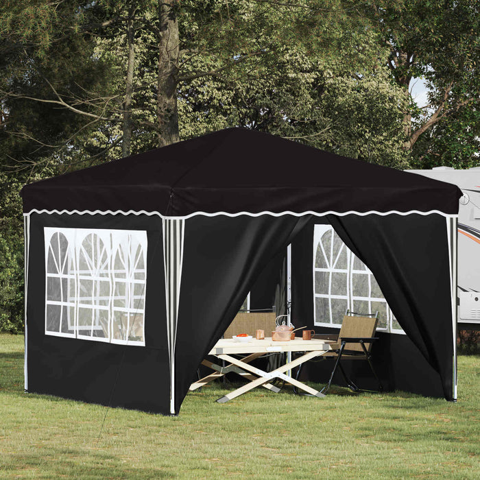 Cort de Petrecere Pop-up Negru 288 x 288 x 245 cm - WALTI WALTI