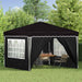 Cort de Petrecere Pop-up Negru 288 x 288 x 245 cm - WALTI WALTI