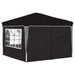Cort de Petrecere Pop-up Negru 288 x 288 x 245 cm - WALTI WALTI