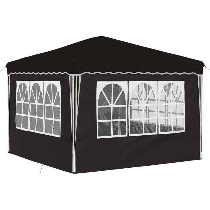 Cort de Petrecere Pop-up Negru 288 x 288 x 245 cm - WALTI WALTI