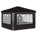 Cort de Petrecere Pop-up Negru 288 x 288 x 245 cm - WALTI WALTI