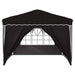 Cort de Petrecere Pop-up Negru 288 x 288 x 245 cm - WALTI WALTI