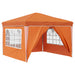 Cort de Petrecere Pop-up Portocaliu 288 x 288 x 245 cm - WALTI WALTI