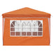 Cort de Petrecere Pop-up Portocaliu 288 x 288 x 245 cm - WALTI WALTI