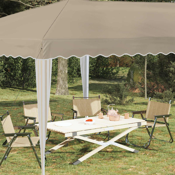 Cort de Petrecere Pop-up 575 x 290 x 245 cm Crem - WALTI WALTI