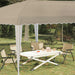 Cort de Petrecere Pop-up 575 x 290 x 245 cm Crem - WALTI WALTI