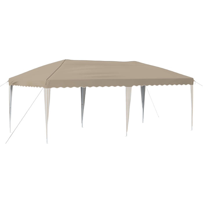 Cort de Petrecere Pop-up 575 x 290 x 245 cm Crem - WALTI WALTI
