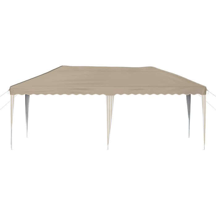 Cort de Petrecere Pop-up 575 x 290 x 245 cm Crem - WALTI WALTI