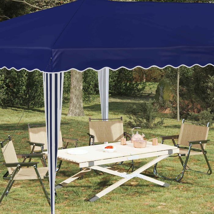 Cort de Petrecere Pop-up 575 x 290 x 245 cm albastru - WALTI WALTI