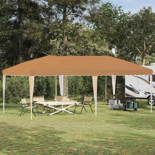 Cort de Petrecere Pop-up 575 x 290 x 245 cm Bej - WALTI WALTI