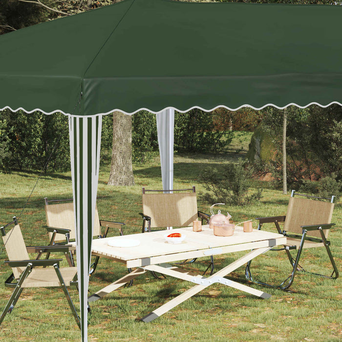 Cort de Petrecere Pop-up 575 x 290 x 245 cm Verde - WALTI WALTI