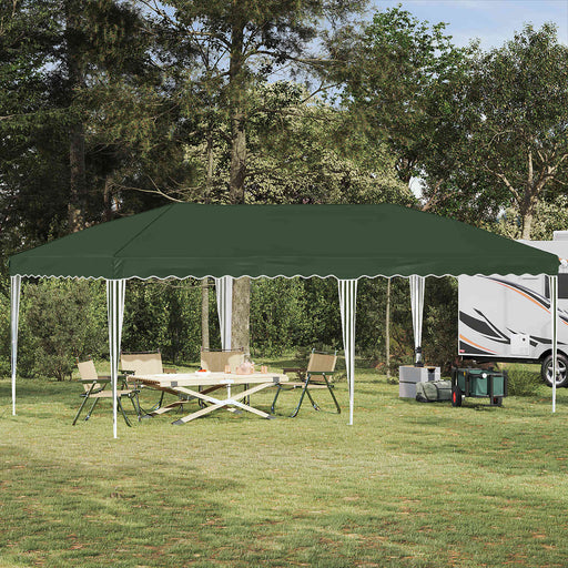 Cort de Petrecere Pop-up 575 x 290 x 245 cm Verde - WALTI WALTI