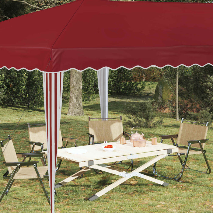Cort de Petrecere Pop-up 575 x 290 x 245 cm Burgundy - WALTI WALTI