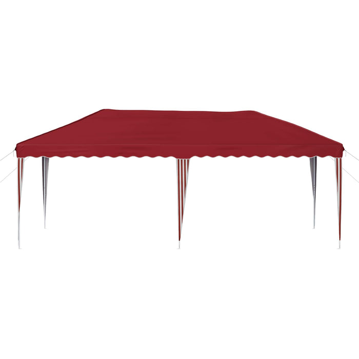 Cort de Petrecere Pop-up 575 x 290 x 245 cm Burgundy - WALTI WALTI