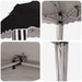 Cort de Petrecere Pop-up 575 x 290 x 245 cm Negru - WALTI WALTI