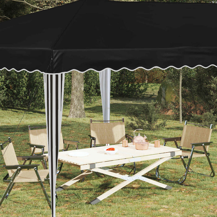 Cort de Petrecere Pop-up 575 x 290 x 245 cm Negru - WALTI WALTI