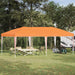Cort de Petrecere Pop-up 575 x 290 x 245 cm Portocaliu - WALTI WALTI