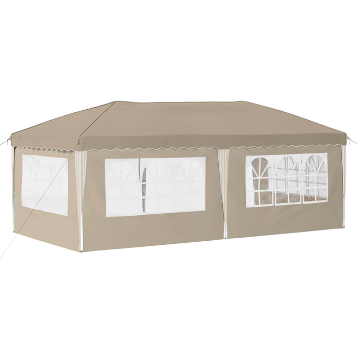 Cort de Petrecere Pop-up 575 x 289 x 245 cm Crem - WALTI WALTI