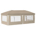 Cort de Petrecere Pop-up 575 x 289 x 245 cm Crem - WALTI WALTI