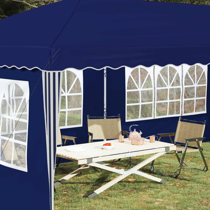 Cort de Petrecere Pop-up 575 x 289 x 245 cm albastru - WALTI WALTI