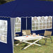 Cort de Petrecere Pop-up 575 x 289 x 245 cm albastru - WALTI WALTI
