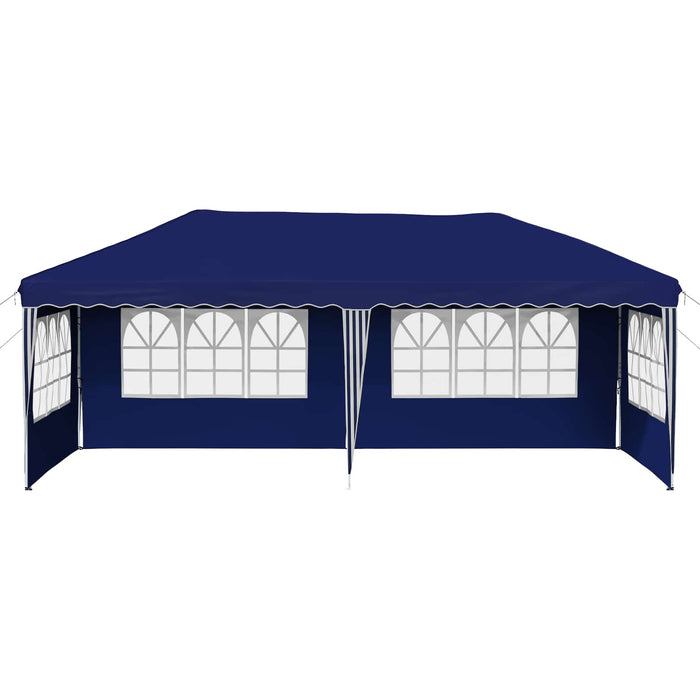 Cort de Petrecere Pop-up 575 x 289 x 245 cm albastru - WALTI WALTI