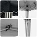 Cort de Petrecere Pop-up 575 x 289 x 245 cm Antracit - WALTI WALTI