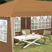Cort de Petrecere Pop-up 575 x 289 x 245 cm Bej - WALTI WALTI