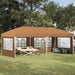 Cort de Petrecere Pop-up 575 x 289 x 245 cm Bej - WALTI WALTI