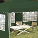 Cort de Petrecere Pop-up 575 x 289 x 245 cm Verde - WALTI WALTI