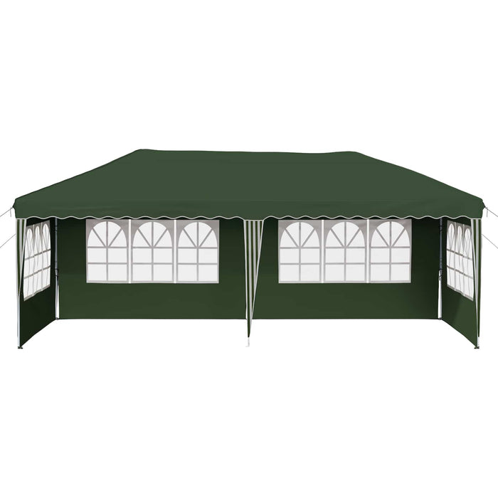 Cort de Petrecere Pop-up 575 x 289 x 245 cm Verde - WALTI WALTI