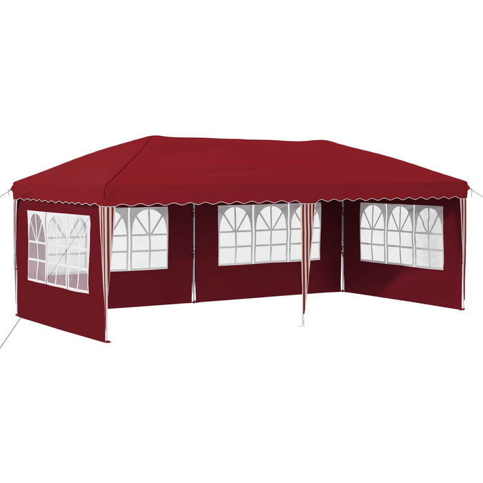 Cort de Petrecere Pop-up 575 x 289 x 245 cm Burgundy - WALTI WALTI