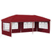 Cort de Petrecere Pop-up 575 x 289 x 245 cm Burgundy - WALTI WALTI