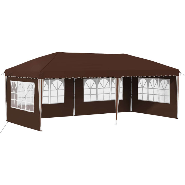 Cort de Petrecere Pop-up 575 x 289 x 245 cm Maro - WALTI WALTI