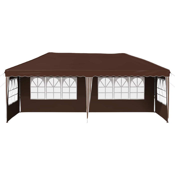 Cort de Petrecere Pop-up 575 x 289 x 245 cm Maro - WALTI WALTI
