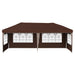 Cort de Petrecere Pop-up 575 x 289 x 245 cm Maro - WALTI WALTI