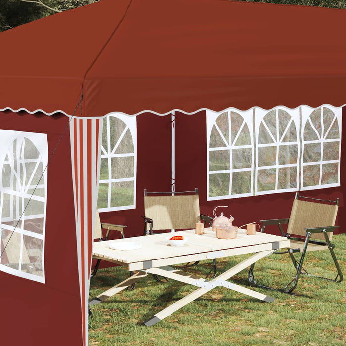Cort de Petrecere Pop-up 575 x 289 x 245 cm Terracota - WALTI WALTI