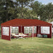 Cort de Petrecere Pop-up 575 x 289 x 245 cm Terracota - WALTI WALTI