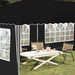 Cort de Petrecere Pop-up 575 x 289 x 245 cm Negru - WALTI WALTI