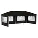 Cort de Petrecere Pop-up 575 x 289 x 245 cm Negru - WALTI WALTI