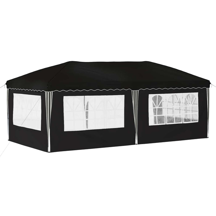 Cort de Petrecere Pop-up 575 x 289 x 245 cm Negru - WALTI WALTI